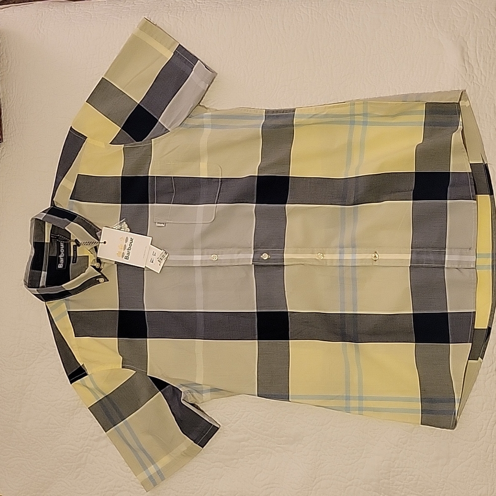 NWT Barbour Short Sleeve Shirt